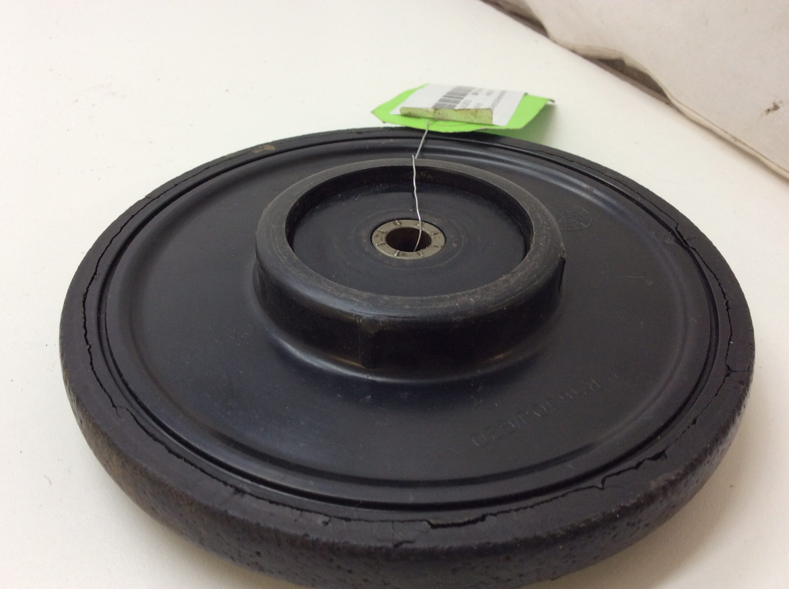 Used OEM Arctic Cat Green Idler Wheel - 5.63" x .625" - Image 4