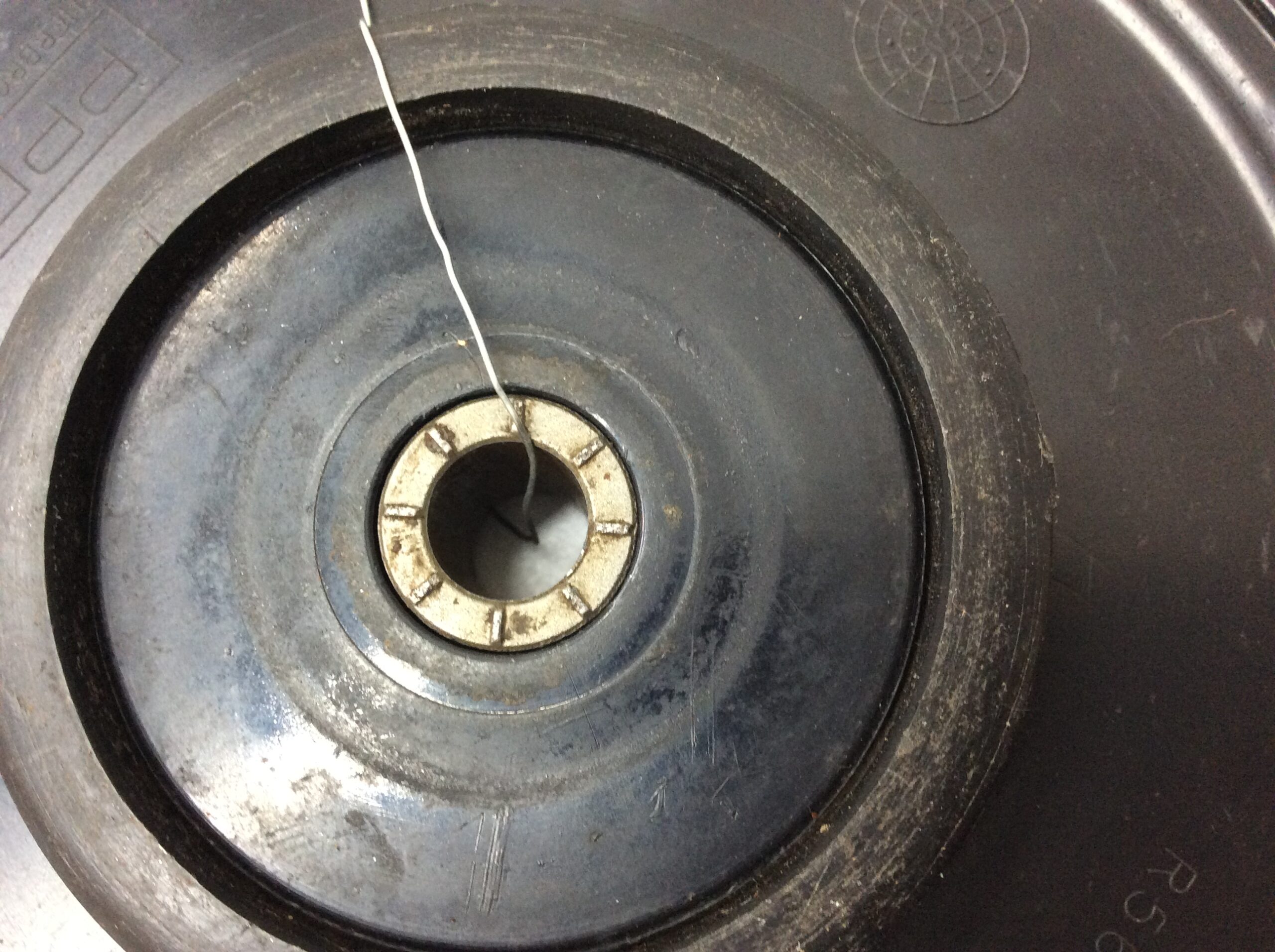 Used OEM Arctic Cat Green Idler Wheel - 5.63" x .625" - Image 5