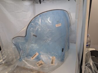 2006 Yamaha Tall Clear Windshield Has Damage