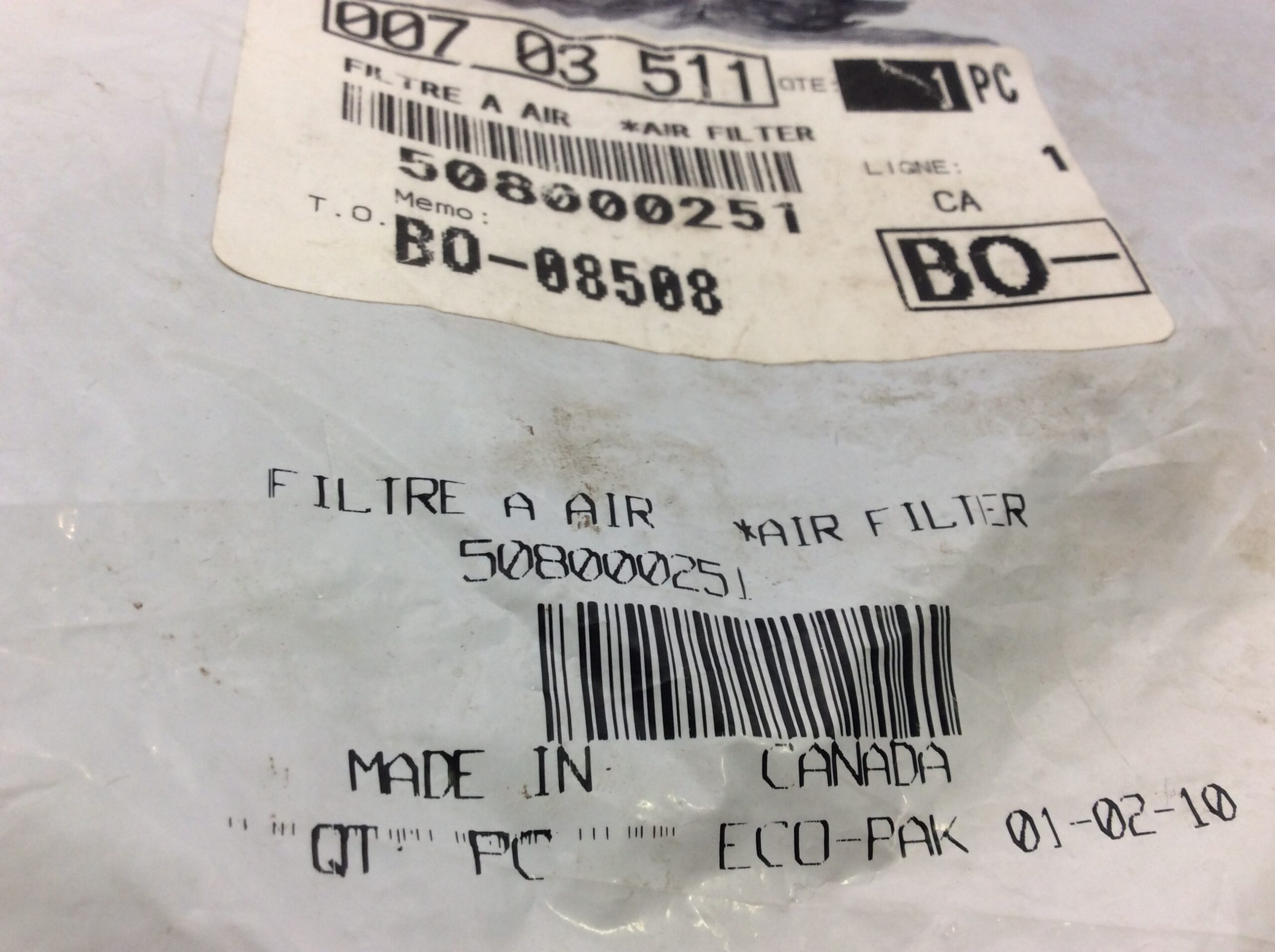 Ski Doo Air Filter - Image 2